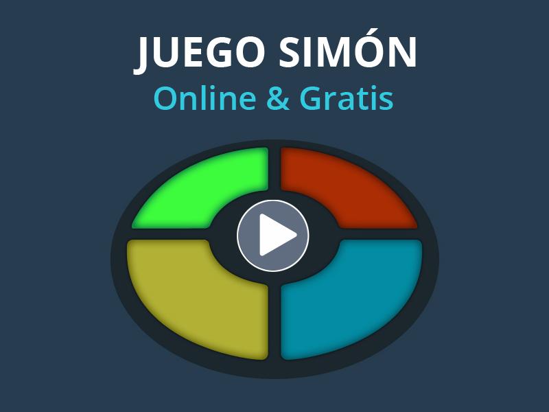 Juego Simón - Online y gratis